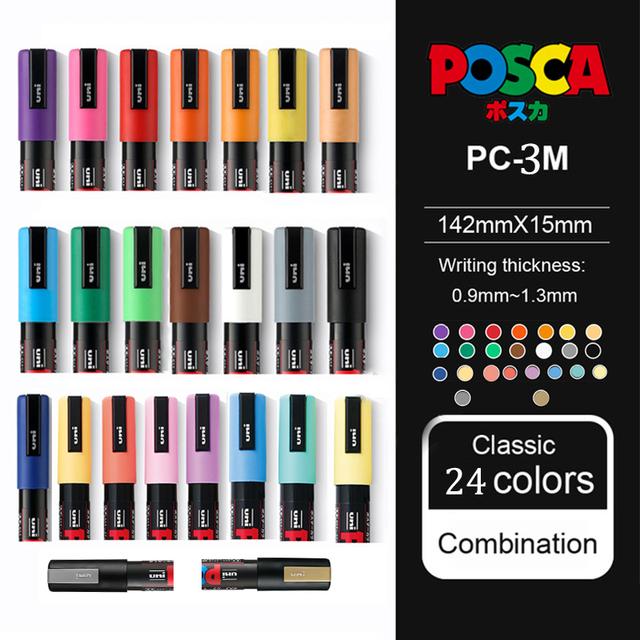 Uni Posca Full Set Acrylic Paint