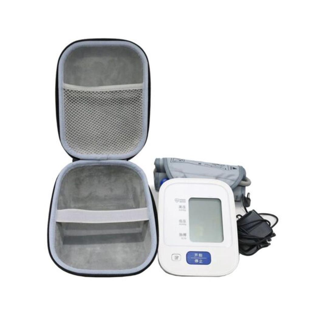 Portable Protective Case Outdoor Home Travel Storage Case Arm Blood Pressure Monitor Carrying Case for Omron 10 Series