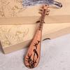 Sandalwood Bookmark Stylish Chinese Bookmark Floral Design Bookmark Aromatic For Teacher'S Day Art Appreciation Gift For Family