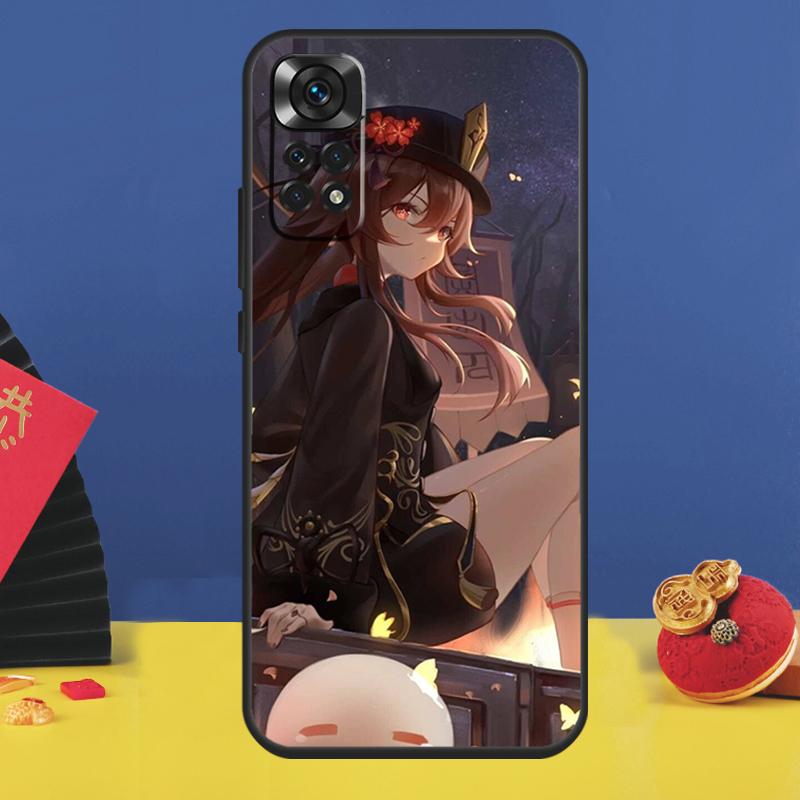 Genshin Impact Hu Tao Phone Case For Xiaomi Redmi Note 15 Pro Plus 13 12 11 9 10 14 Pro 10C 12C 13C 14C 15C Cover