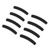 8 Stuks Hoofdbandkussen Vervanging voor Sennheiser HD202 HD212 HD437 HD447 HD457 HD477 HD497 Koptelefoon Proteïne Leer