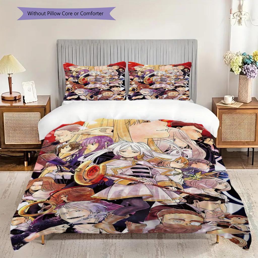 Companions Azure Threepiece Set 1 Duvet Cover 2 Pillowcase Without Core Gift Bedding Set Duvet Cover And Pillowcase Decorative Down Comforter