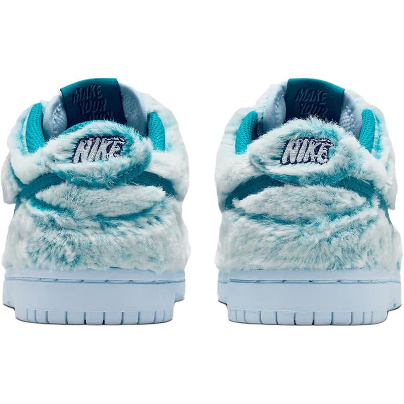 Nike Zapatillas Dunk Low PS Abominable Snowman Niños Azul Celeste-Azul Blanco IM7170-441