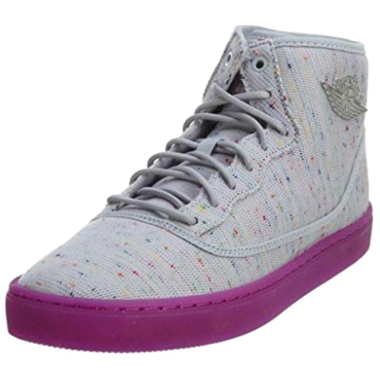 Air Jordan Jordan Jasmine GG Purple Grey Kids Sneakers White-Purple 768927-008
