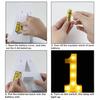 Lampe décorative - honphier - hp0201nl-fba - led - piles incluses - design contemporain