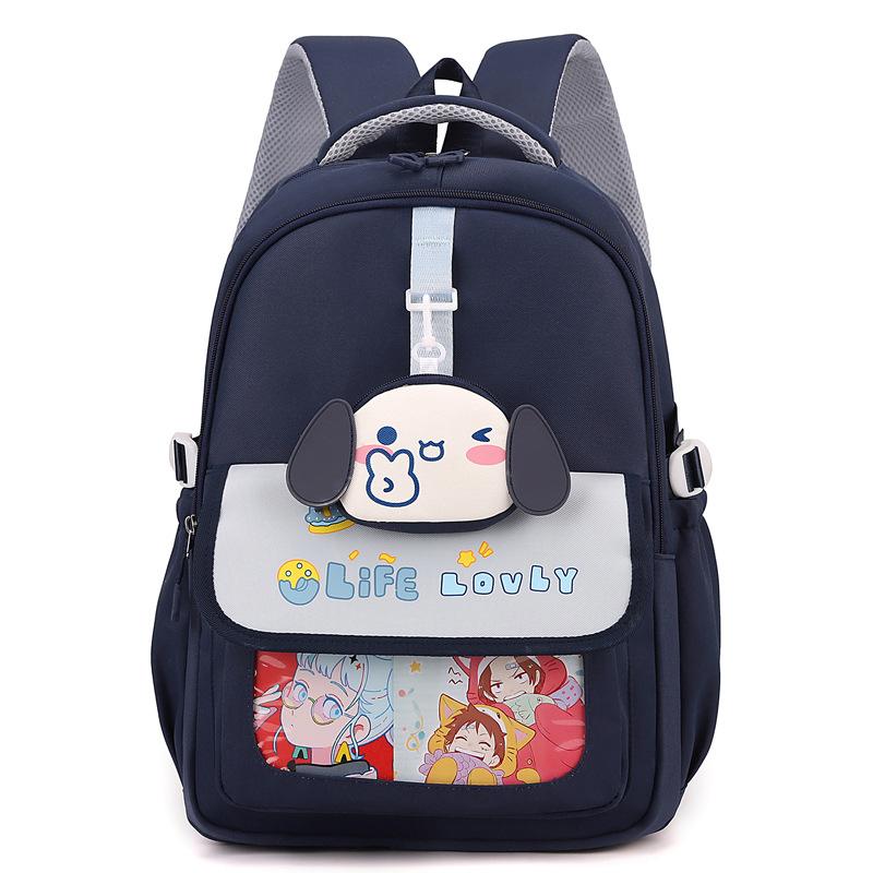 Schoolbag female new high-value Japanese fresh, sweet and cute puppy backpack grade 1-1 junior high school backpack