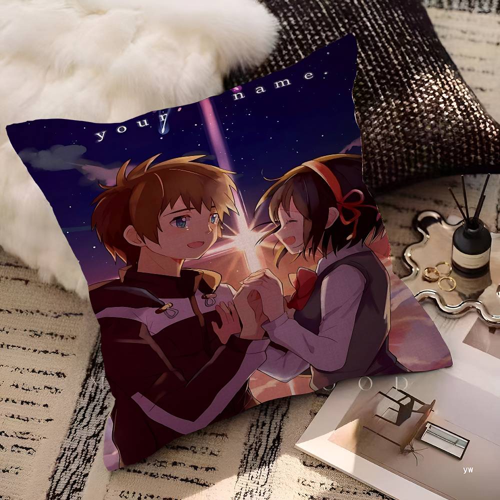 Your Name Decorative Room Aesthetics Pillow Case Home Decor Bedroom Sofa Bed Couch Pillow Cover 45x45