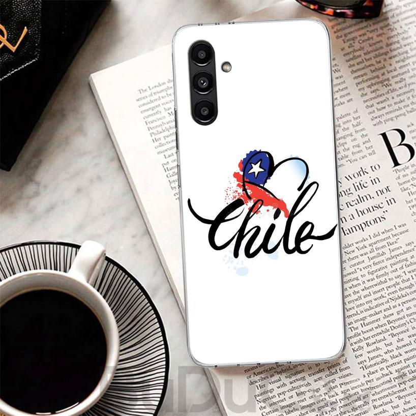 

Chile Flag Phone Case For Samsung A17 A16 A26 A36 A56 A15 A14 A13 A55 A54 A53 A35 A34 A33 A25 A24 A23 A05S A04S A03S Galaxy A16 Samsung A04