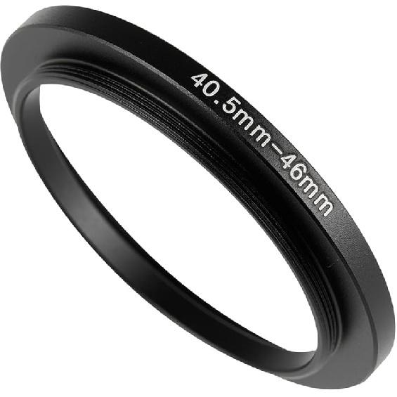 72-77mm Metal Step-Up/Down Ring Adapter Compatible with Mirrorless Cameras DSLR Lens, UV CPL ND Filter Thread Converter, Black