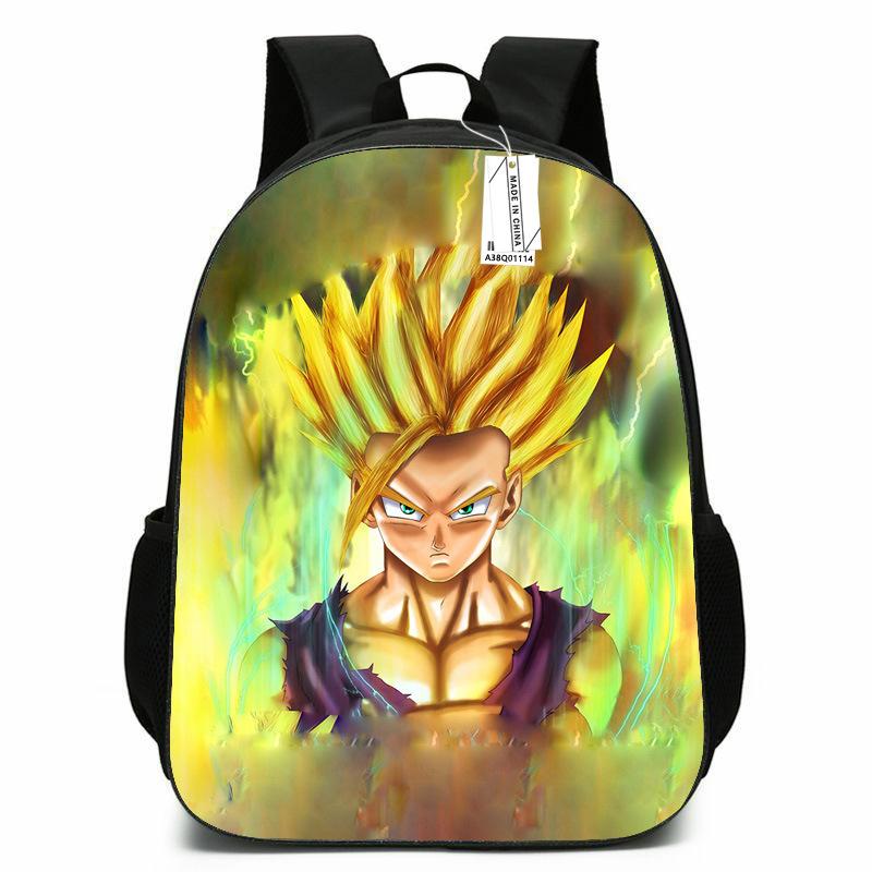 Anime Peripheral Dragon Ball Backpack Dragonball Student School Bag Wukong Polyester Backpack Backpack