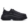 Fila Lava Comfortable Versatile Synthetic Leather Low-Top Canvas Shoes Women Sneakers Black Gray F12W221315FBD