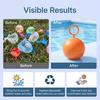 Pool Beach Water Toys, Reusable Soft Elastic Silicone Water Balloons Outdoor Summer Toys for Kids Water Splash Ball for Fun