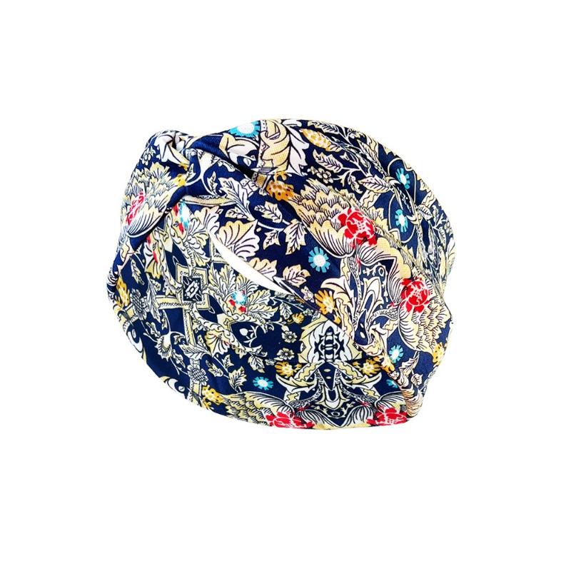 Printed Headband Sports Sweat Absorbing Elastic Tied Headband Multi-color Women Hair Bands Spot Wholesale