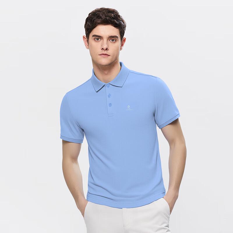 MONTAGUT Men s Business Casual Cotton Polo Shirt XL