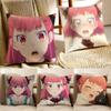 R-Rock is a Lady's Modesty Pillow Case Anti-dustmite Pillowcase Invisible zipper silky Sofa cushion cover