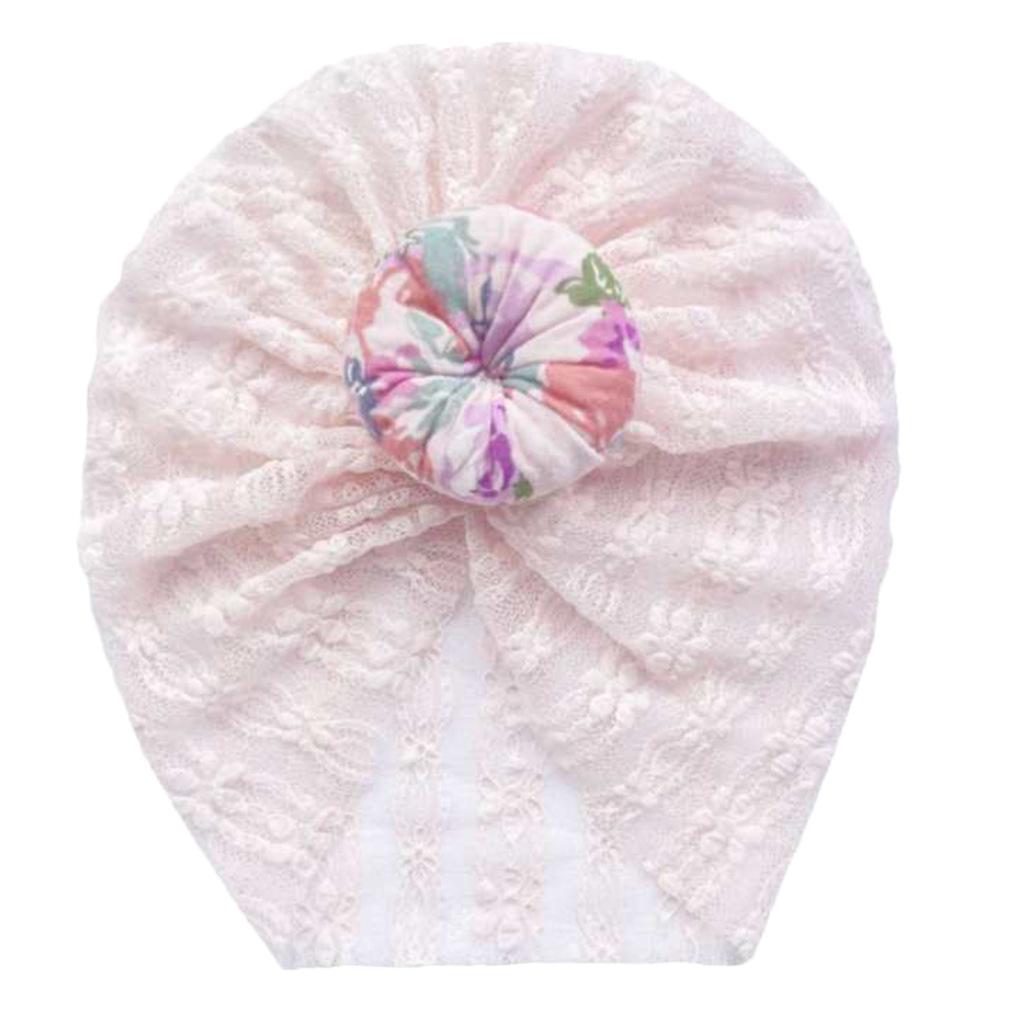 Summer Lace Donut Baby Hat: Cute & Breathable Newborn Pullover