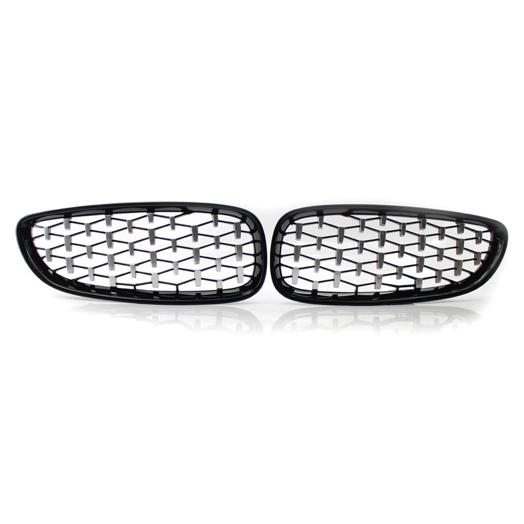 1 pár předního nárazníku do auta Náhradní mřížka chladiče v diamantovém stylu Náhradní závodní mřížky Stylingové doplňky do auta pro BMW E89 Z4