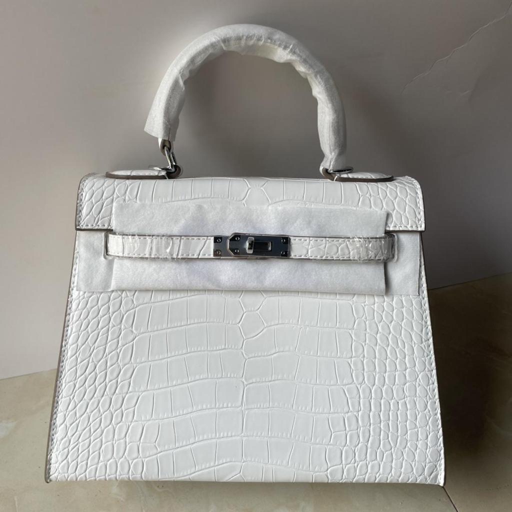 Kabelka Kelly se vzorem krokodýlí kůže 2025: Retro kabelka přes rameno a crossbody, horký prodej