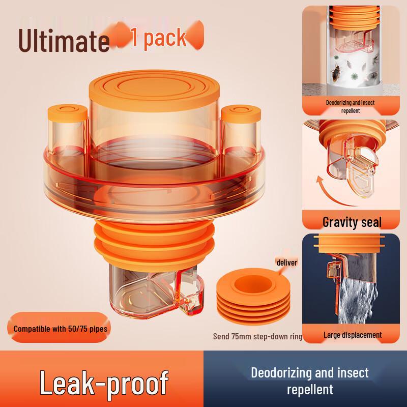 

MDNG Kitchen Sink 3-Way Drain Pipe Connector