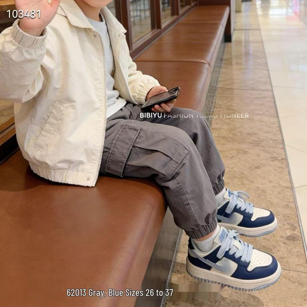 Trendige AJ Board Schuhe für Kinder - Frühjahr/Herbst Kollektion 2026 für Jungen & Mädchen: Bequeme, rutschfeste, lässige Sportschuhe im koreanischen Stil.