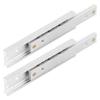 2pcs  Set Mini Aluminum Alloy Durable Smooth Slideway for Drawer Cabinet