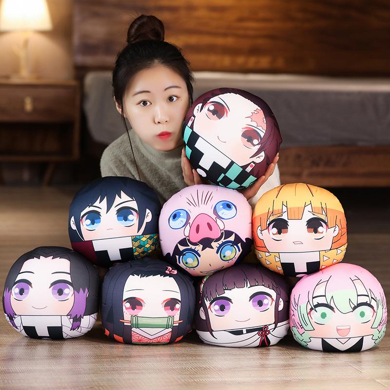 Anime Ghost Killing Animation Blade You Douzi Plush Charcoal Zhilang Pillow Around The Doll