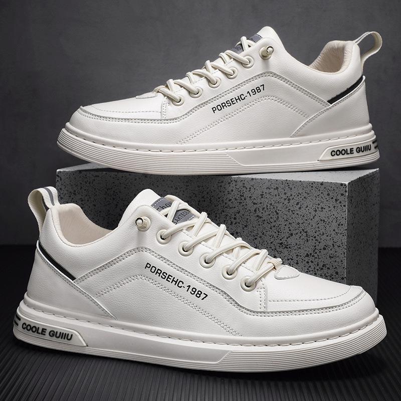Men's Shoes Summer Design Sense Niche Casual Board Shoes Middle School Students Versatile Trend Sports Platform Shoes Men's