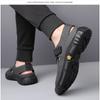 Fashion Summer Fashion New Soft Leather Platform Men's Sandals Designer Casual Beach Male Shoes Mesh Surface Soft Sole Male Sneakers