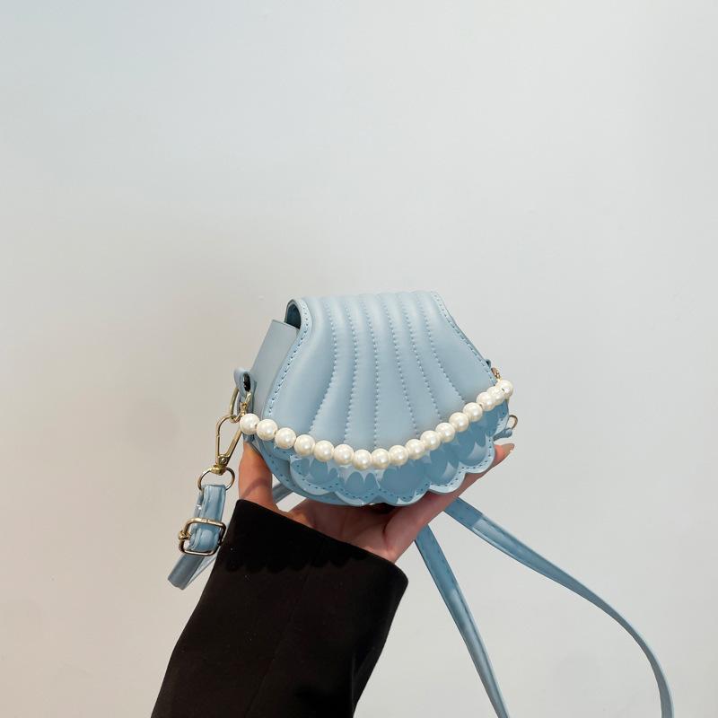Beautiful trendy personalized bag women's 2025 spring and summer new fashion shoulder bag simple versatile messenger bag shell bag