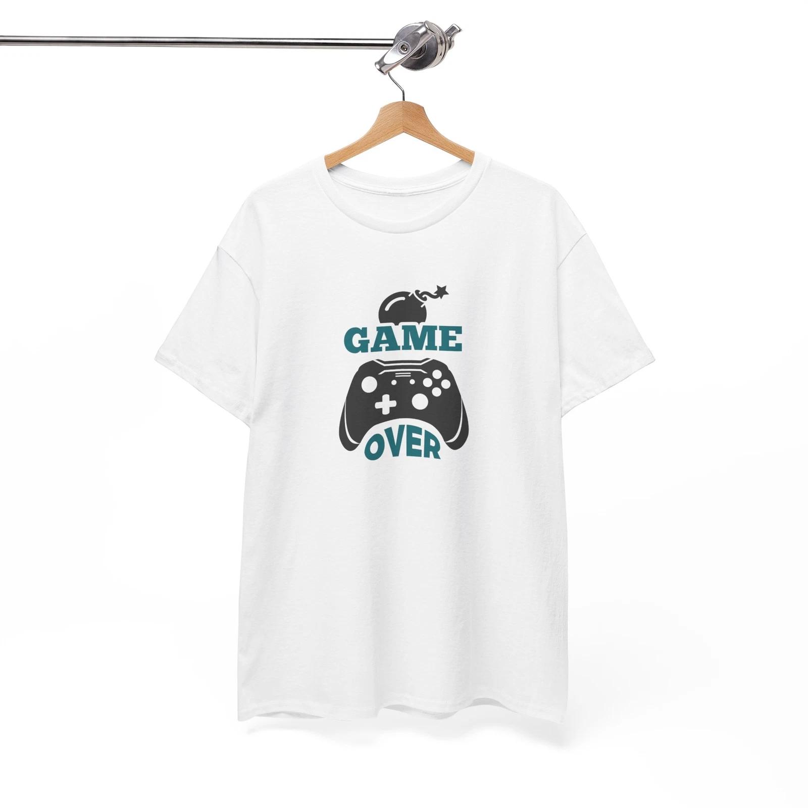 Game Over T-Shirt | Gaming Master Tee | Funny Gamer Shirt M