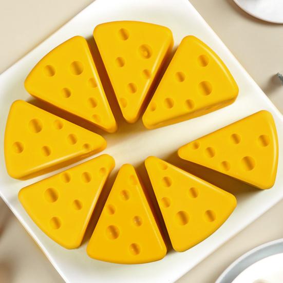 Käseform Silikonform Antihaft Leicht zu lösen Fondant Kuchenform Lebensmittelgeeignete Schale für Schokolade Eiswürfel Seife