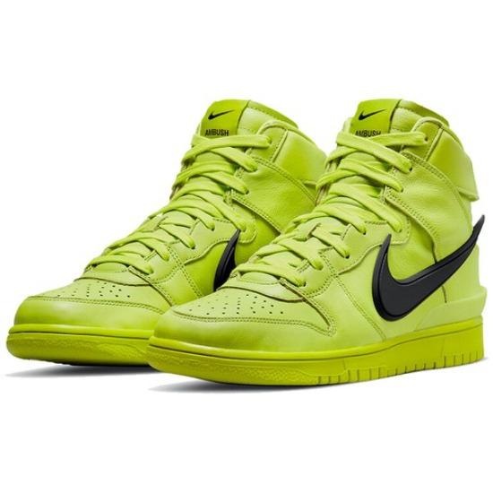 

Nike Dunk High AMBUSH Flash Lime CU7544-300 EU 46 жовтий