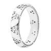 Original 925 Sterling Silver Shiny Elegant Ring Women's Gift Pop DIY Jewelry