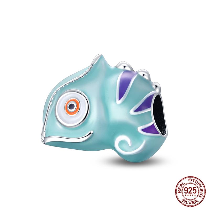 Copper Tree Of Life Four-Leaf Clover Green Series Charms Beads Fit Qikaola Original Bracelet Diy Jewelry Making