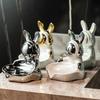 Creativecute Bathroom Soap Box Light Luxury Exquisite Ceramic Tray Home Desktop Storage Ornament Fashion Cartoon Soap Boxes