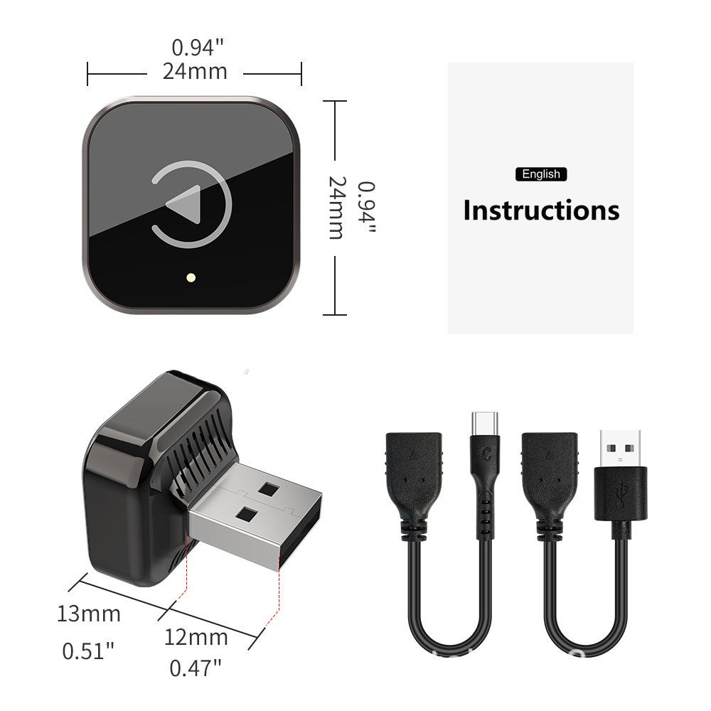 Allwinner V851 Wireless CarPlay Adapter for Apple & Android Integration