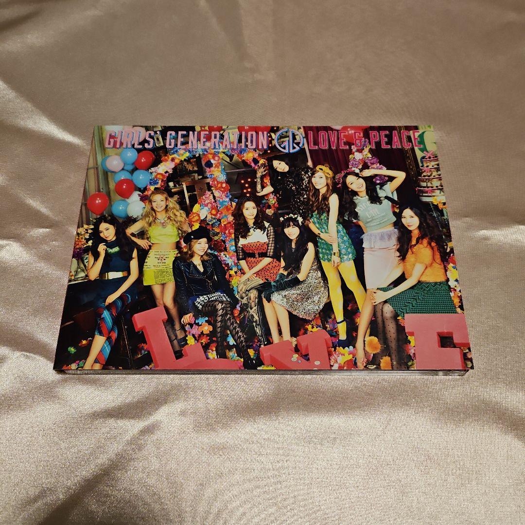 

[USED] Girls Generation LOVE & PEACE CD DVD First Press Limited Edition