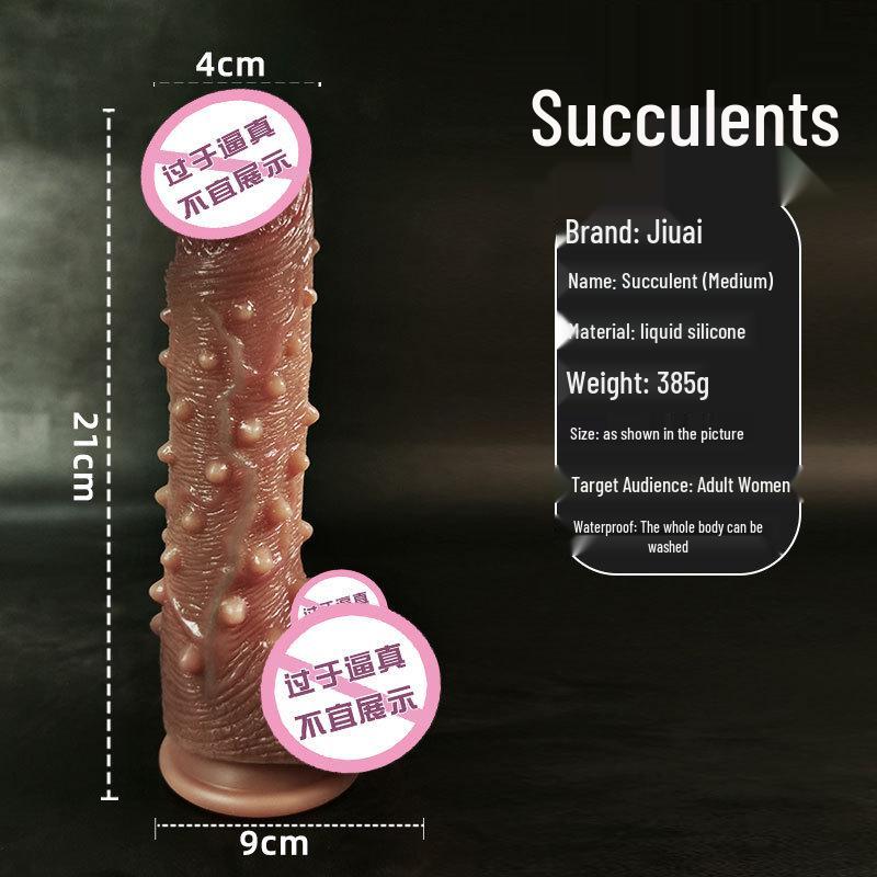 Vibrador de silicone realista: Brinquedo Adulto de Carne Macia para Mulheres