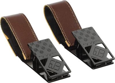 Deckenklammern Braun Synthetik und Metall Kinderwagenklammern Braun Synthetische Beschläge x 3 x Packung mit 2 e.x.p.japon (Schwarz, Leder) (Schwarz, Leder), Für dich