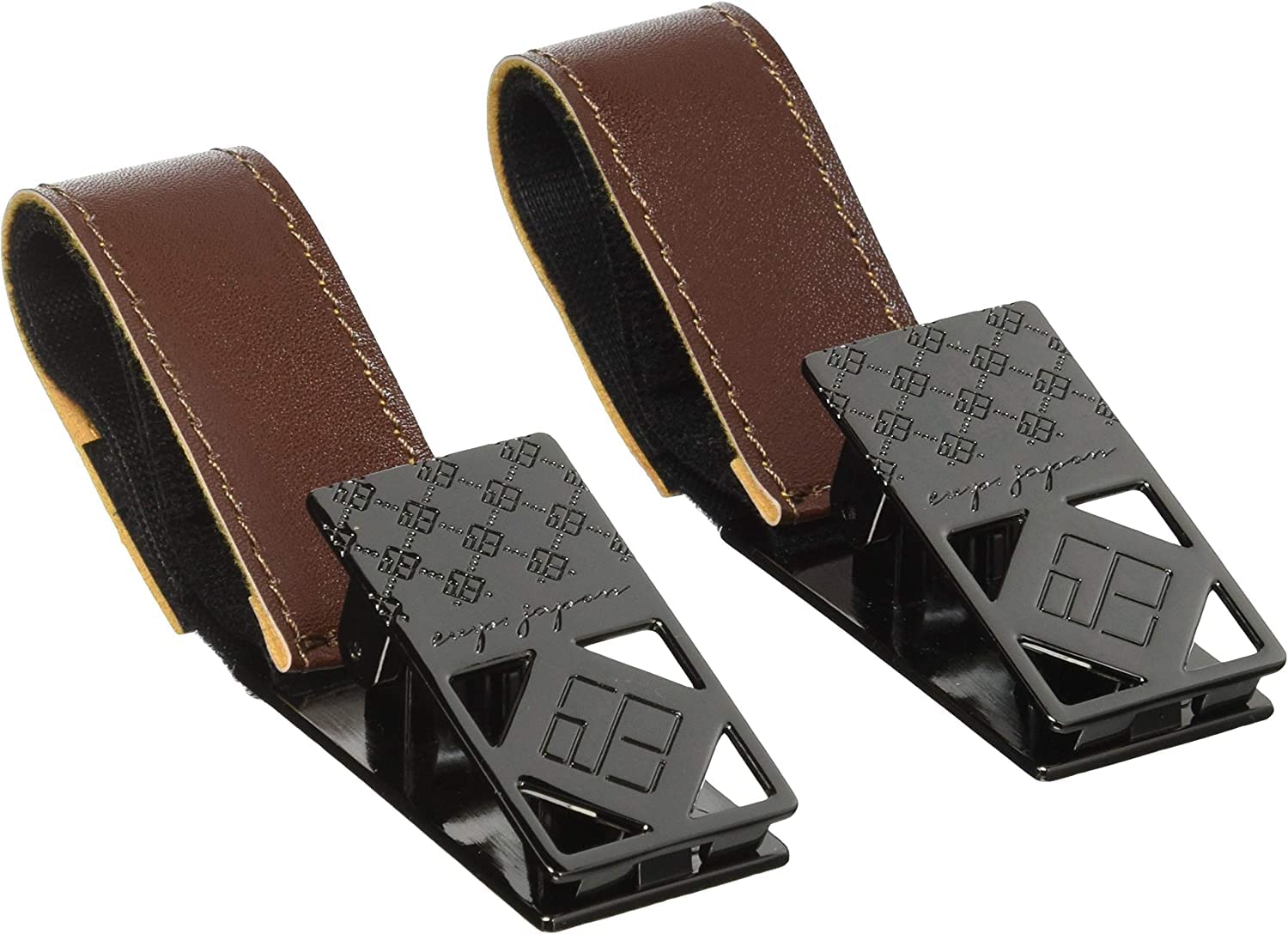 

Зажимы для одеяла Коричневый синтетический и металлический Зажимы для коляски Коричневая синтетическая фурнитура x 3 x Упаковка из 2 шт. e.x.p.japon (Черный, Кожа) (Черный, Кожа), Размер