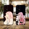 S-Sexy Z-Zero Two Phone Case For Samsung Galaxy A73,A72,A71,A70,A53,A52,A51,Others Soft Black Shell