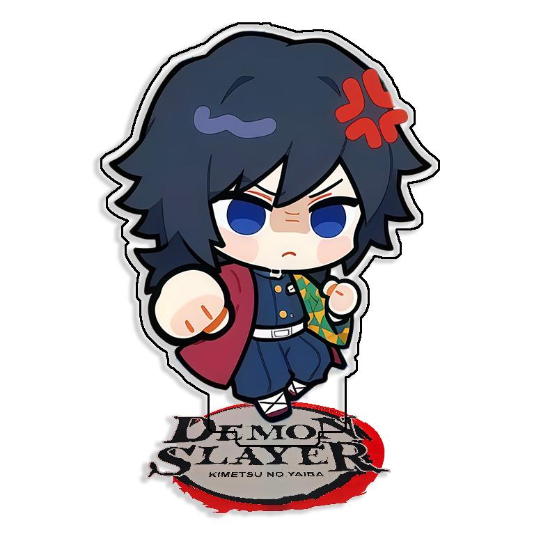 Standing Sign for Demon Slayer Tanjiro Kamado Doma Sabito Acrylic SelfMade Cartoon Anime Desktop Decoration Toy Fans Gift 15cm