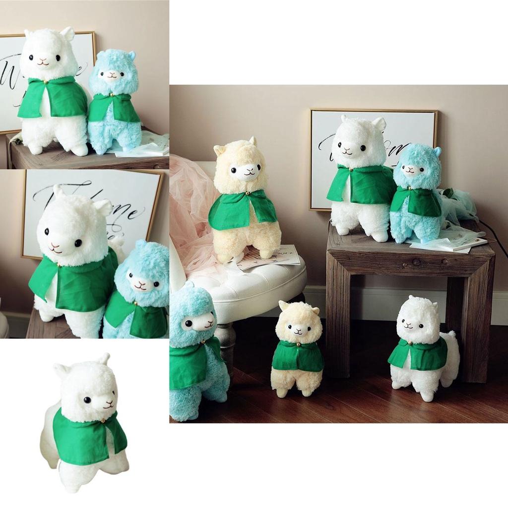Large Plush Alpaca Toy In Cape Style Soft And Cute Stuffed Animal For Kids Vnba Brand