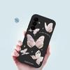 Butterfly Pattern Hand Lanyard Case For Samsung S25 S24 S22 Plus Ultra S23 S21 S20 FE A55 A54 A53 A34 A25 A15 A14 5G A51 A32 A13 TPU Soft Phone Cover