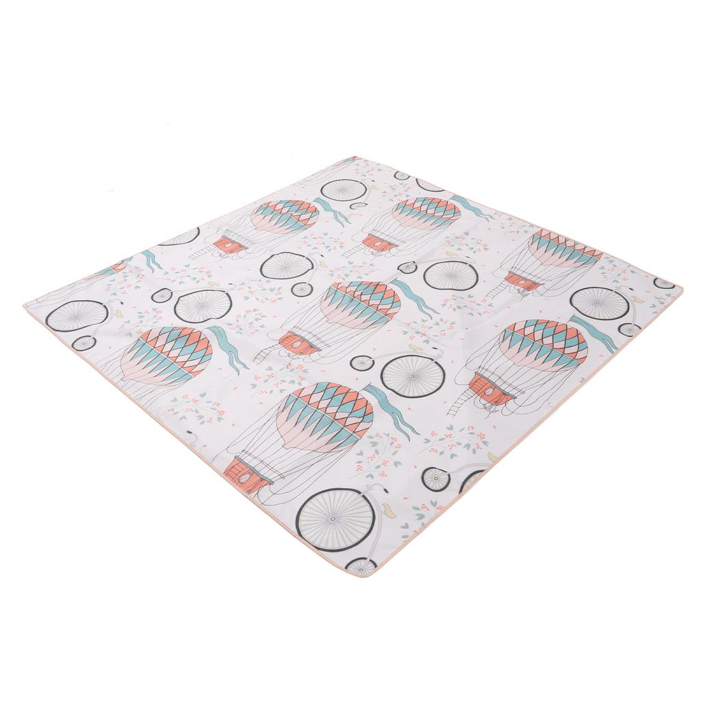 Baby Highchair Floor Mat Soft Cute Pattern Waterproof Prevent Slipping Multifunctional Splat Mat