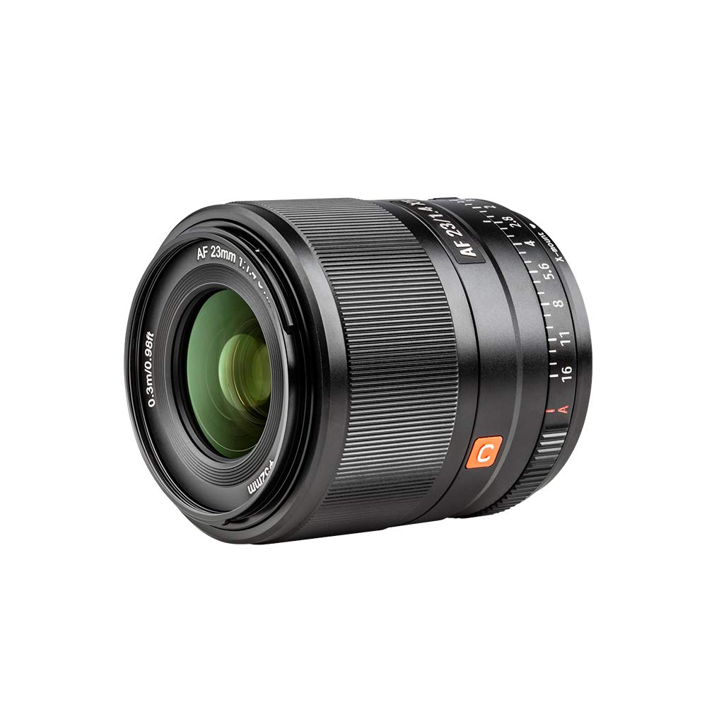 Viltrox 23mm Large Aperture Prime Noiseless Stepping HD Nano Multilayer Compact Metal Water 10 11 Elements X f1.4 Lens, STM, Motor, Coating, Body,