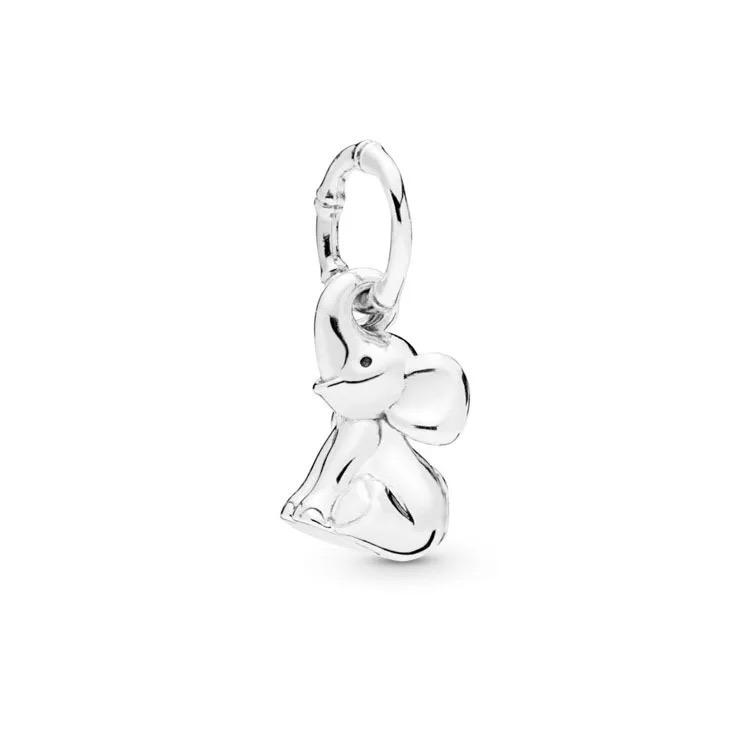 New 925 Silver Angel, Bird, Flower, Cross, Firefly Bead Pendant Beads European Bracelet DIY Accessories Fine Jewelry