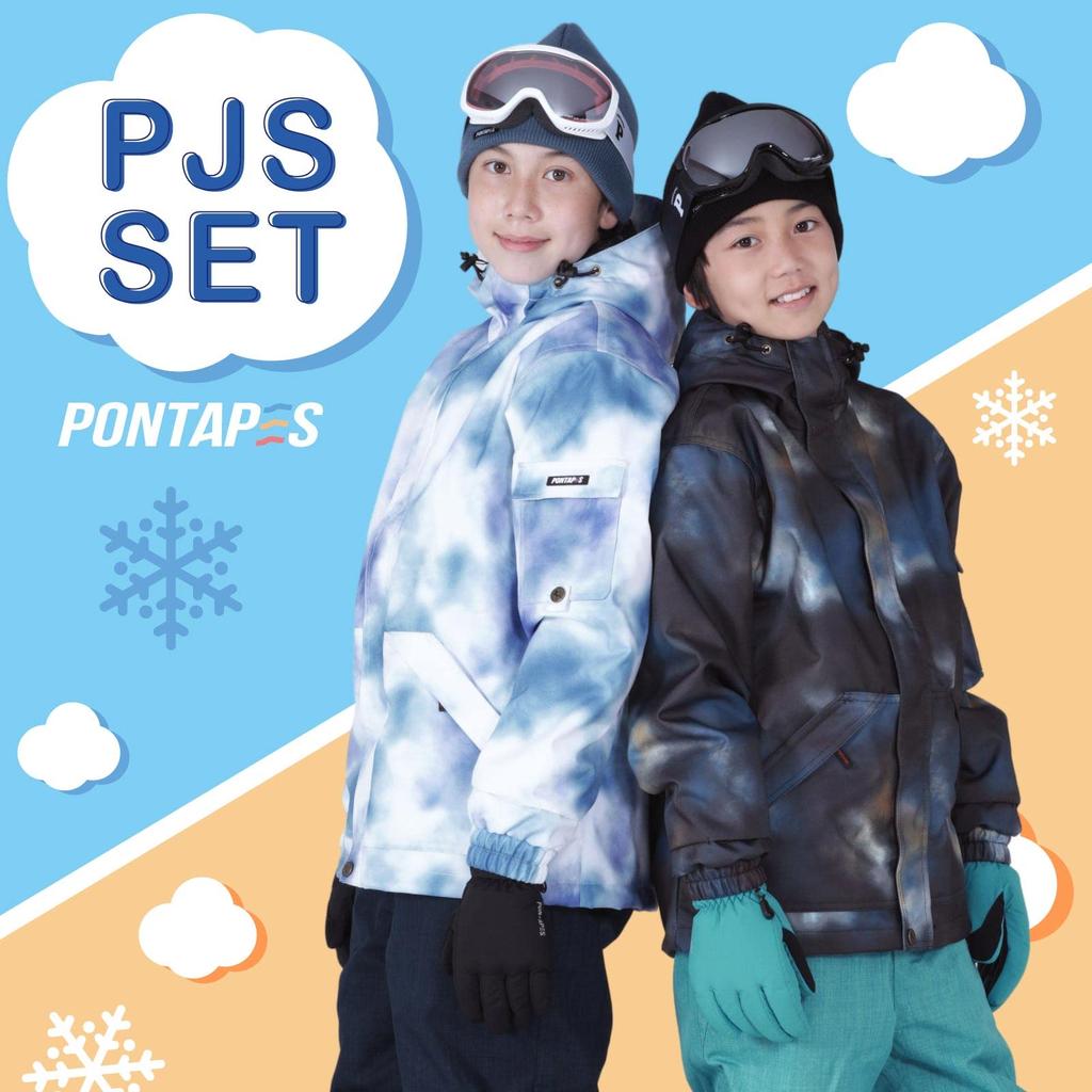 PONTAPES Snowboardkläder Topp och 18 Storlekar Vattenavvisande Justerbar Storlek Snowboard Skidåkning Flickor Barn Set, Underdelar, Färger, 100-150, 10,000mm, Storlek,