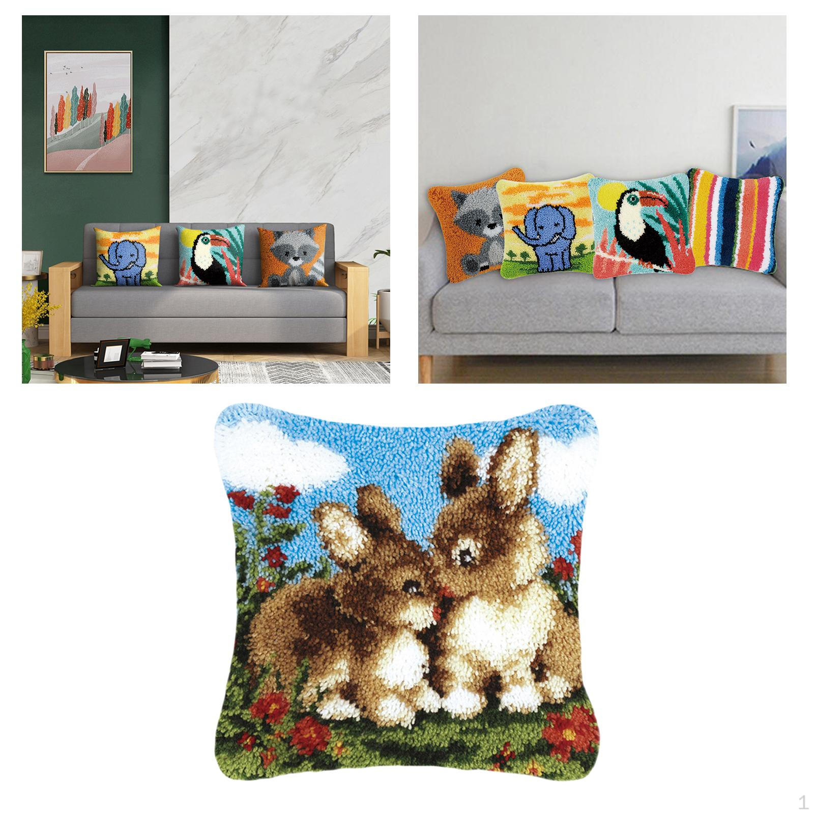 

Килим для дорослого своїми руками Rabbits