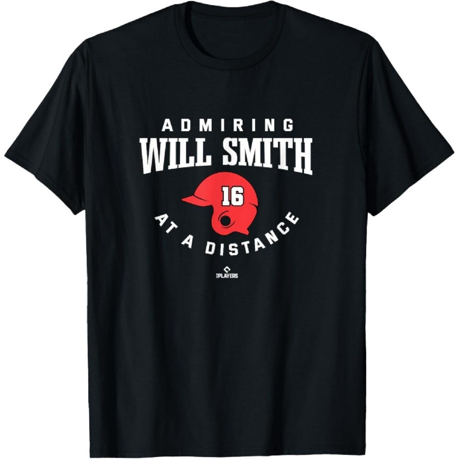 

Admiring Will Smith at a Distance Los Angeles MLBPA T-Shirt XXXXXL чорний
